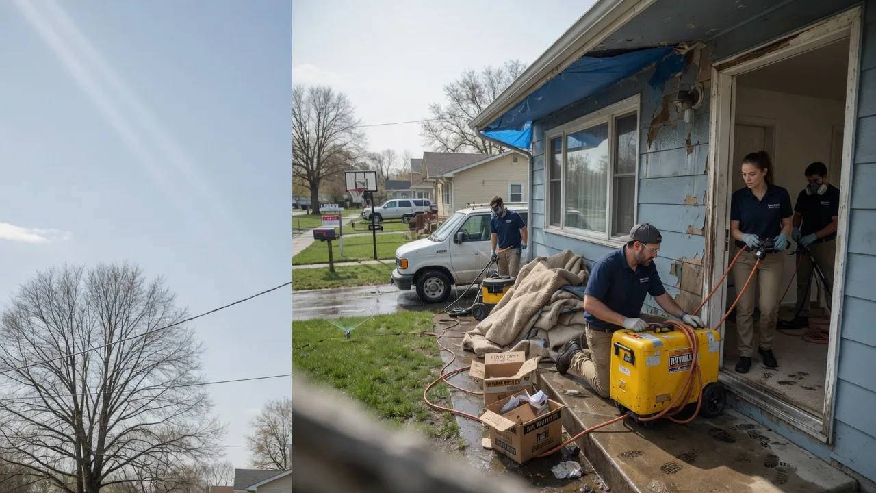 Basement Flood Cleanup in Corriganville, MD near me